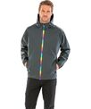 Result Genuine Recycled Prism PU waterproof jacket with recycled backing
