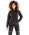 Result Genuine Recycled Womens recycled 3-layer printable hooded softshell