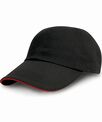 Result Headwear Heavy cotton drill pro-style with sandwich peak