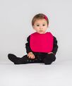 Larkwood Plain and contrast bib