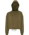 Women's TriDri® cropped oversize hoodie