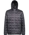 2786 Box quilt hooded jacket