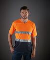 Yoko Hi-vis top cool super light v-neck t-shirt