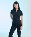 SF Women's short sleeve stretch polo