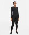 Womens Nike One Luxe Dri-FIT long sleeve standard fit top