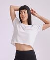 SF Women's cropped boxy T