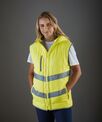 Yoko Hi-vis Kensington hooded gilet