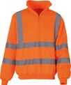 Yoko Hi-vis ¼ zip sweatshirt