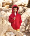 Fruit of the Loom Kids classic hooded sweatshirt jacket