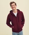 Fruit of the Loom Lightweight hooded sweatshirt jacket