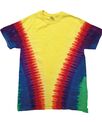 Colortone Kids rainbow vee T