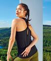 Women's TriDri® yoga knot vest