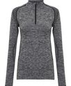 Women's TriDri® seamless '3D fit' multi-sport performance zip top