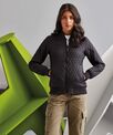 2786 Women's quilted flight jacket