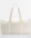 Westford Mill Striped organic cotton barrel bag