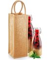 Westford Mill Shimmer jute bottle bag