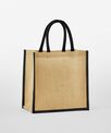 Westford Mill Natural starched jute mini gift bag