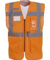 Yoko Hi-vis top cool open-mesh executive waistcoat