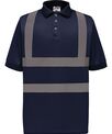 Yoko Hi-vis short sleeve polo