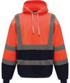 Yoko Hi-vis pull-over hoodie