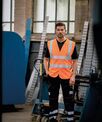 Yoko Hi-vis flame-retardant anti-static waistcoat