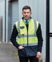 Yoko Hi-vis padded bodywarmer