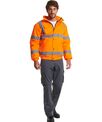 Uneek Hi Vis Bomber Jacket