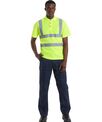 Uneek Hi-Viz Polo Shirt