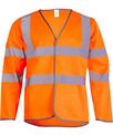 Uneek Long Sleeve Hi Vis Safety Waistcoat