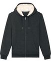 Stanley/Stella Unisex Hygger sherpa zip-through sweatshirt