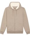 Stanley/Stella Unisex Hygger sherpa zip-through sweatshirt