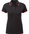 Asquith & Fox Women's classic fit tipped polo