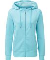 Asquith & Fox Women's zip-through organic hoodie