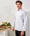 Premier Studded front long sleeve chef's jacket