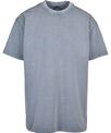 Build Your Brand Acid washed heavy oversized tee